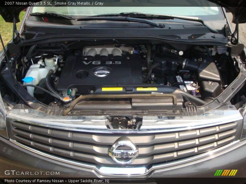 Smoke Gray Metallic / Gray 2007 Nissan Quest 3.5 SL