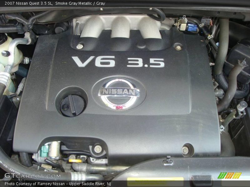 Smoke Gray Metallic / Gray 2007 Nissan Quest 3.5 SL