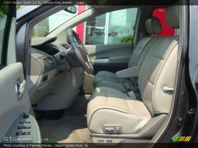 Smoke Gray Metallic / Gray 2007 Nissan Quest 3.5 SL