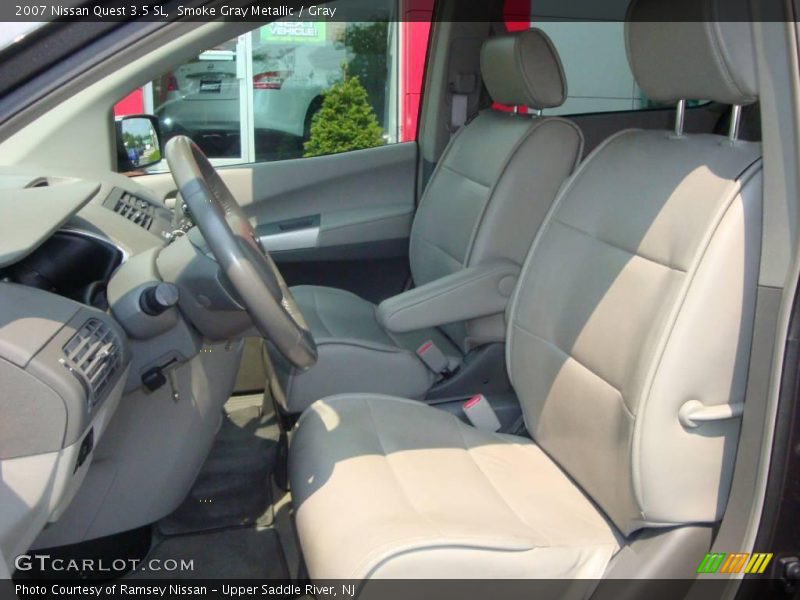 Smoke Gray Metallic / Gray 2007 Nissan Quest 3.5 SL