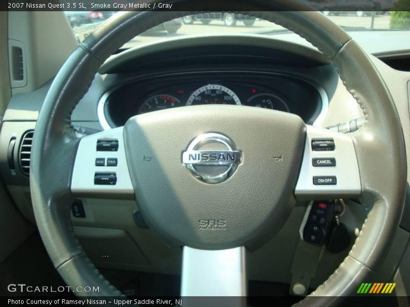 Smoke Gray Metallic / Gray 2007 Nissan Quest 3.5 SL