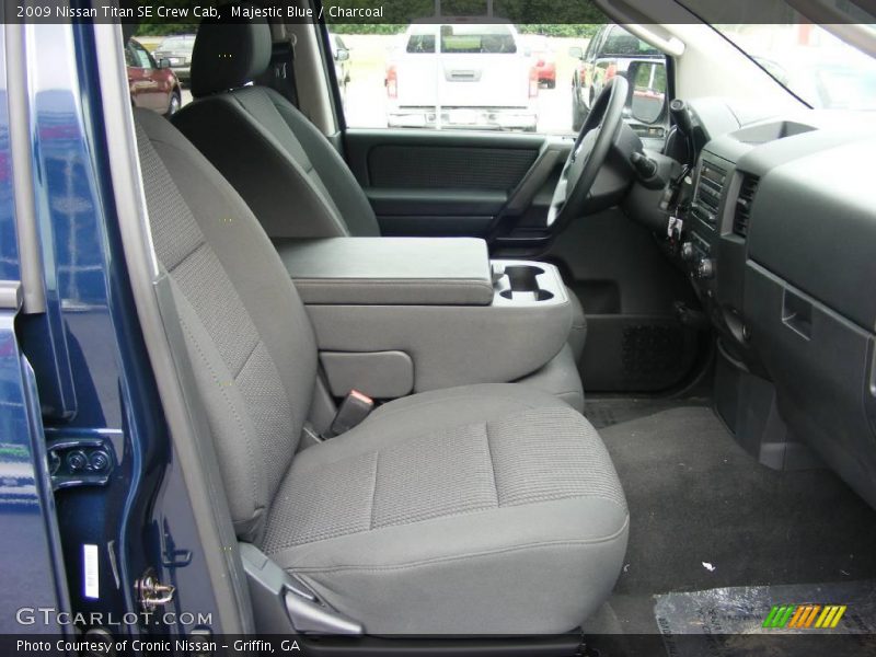 Majestic Blue / Charcoal 2009 Nissan Titan SE Crew Cab