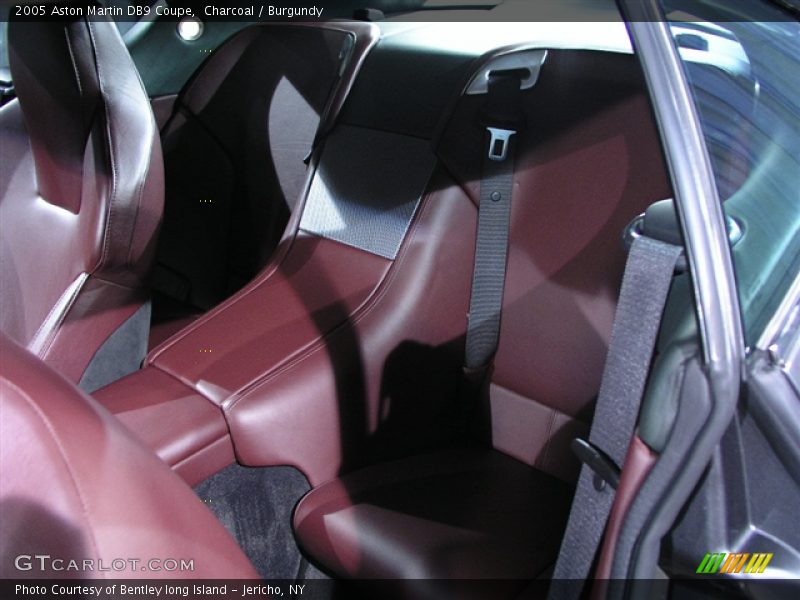 Charcoal / Burgundy 2005 Aston Martin DB9 Coupe