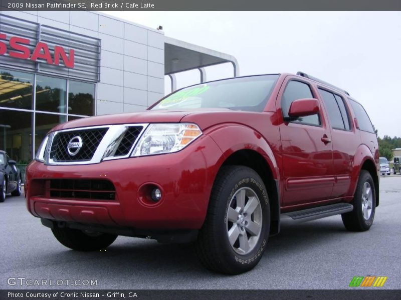 Red Brick / Cafe Latte 2009 Nissan Pathfinder SE