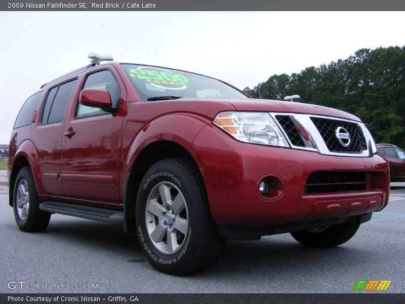 Red Brick / Cafe Latte 2009 Nissan Pathfinder SE