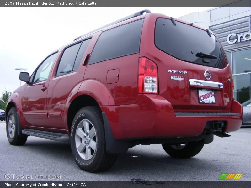Red Brick / Cafe Latte 2009 Nissan Pathfinder SE
