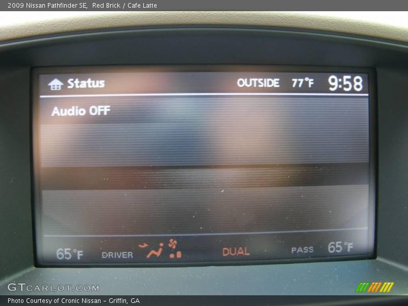 Red Brick / Cafe Latte 2009 Nissan Pathfinder SE