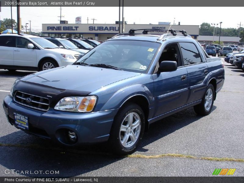 Atlantic Blue Pearl / Gray 2006 Subaru Baja Sport