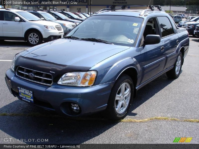 Atlantic Blue Pearl / Gray 2006 Subaru Baja Sport