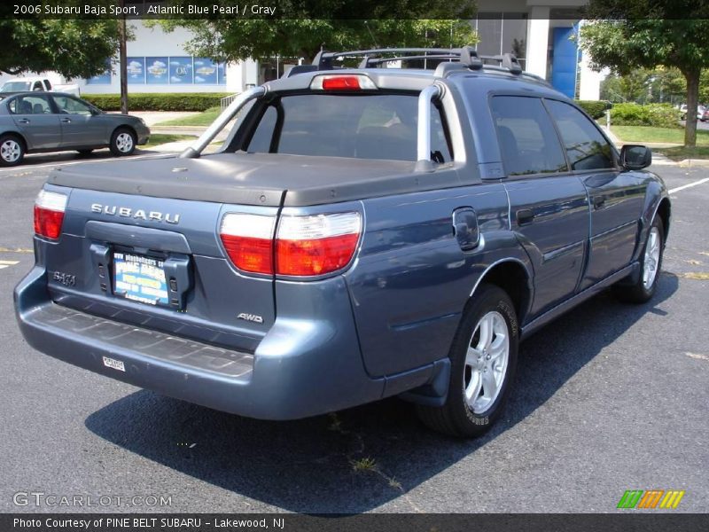 Atlantic Blue Pearl / Gray 2006 Subaru Baja Sport