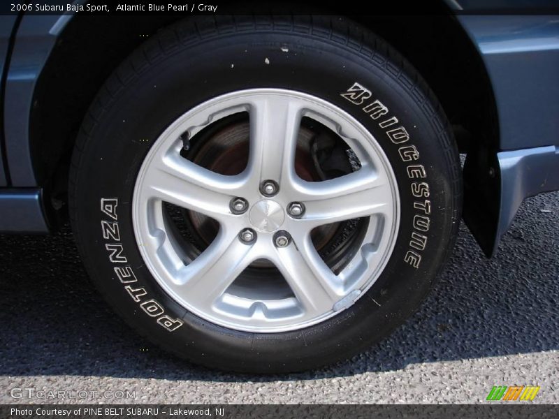Atlantic Blue Pearl / Gray 2006 Subaru Baja Sport