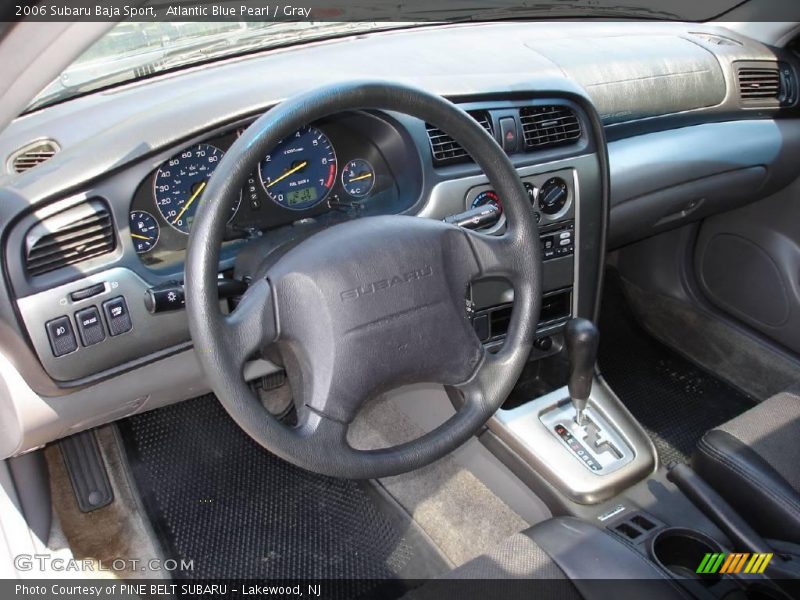 Atlantic Blue Pearl / Gray 2006 Subaru Baja Sport