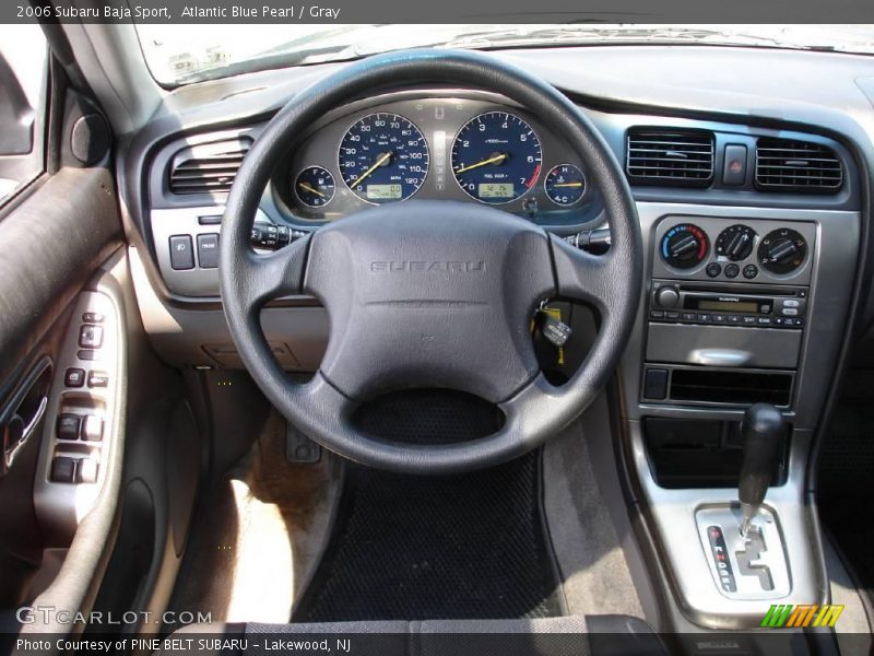 Atlantic Blue Pearl / Gray 2006 Subaru Baja Sport