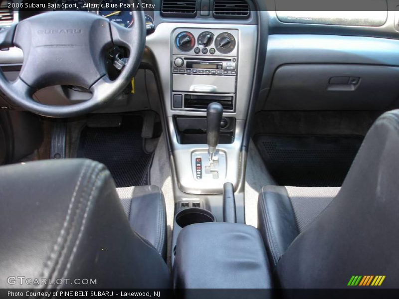 Atlantic Blue Pearl / Gray 2006 Subaru Baja Sport