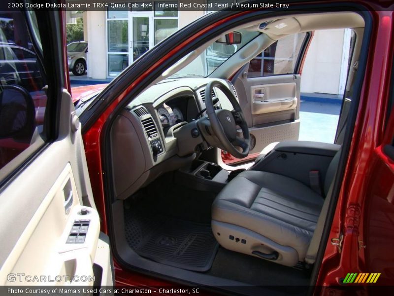 Inferno Red Crystal Pearl / Medium Slate Gray 2006 Dodge Dakota Laramie TRX4 Quad Cab 4x4