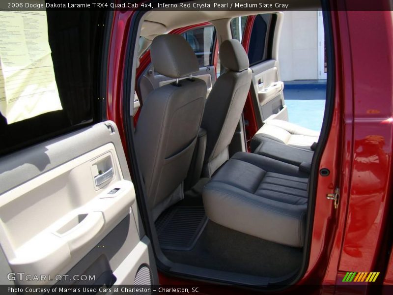 Inferno Red Crystal Pearl / Medium Slate Gray 2006 Dodge Dakota Laramie TRX4 Quad Cab 4x4