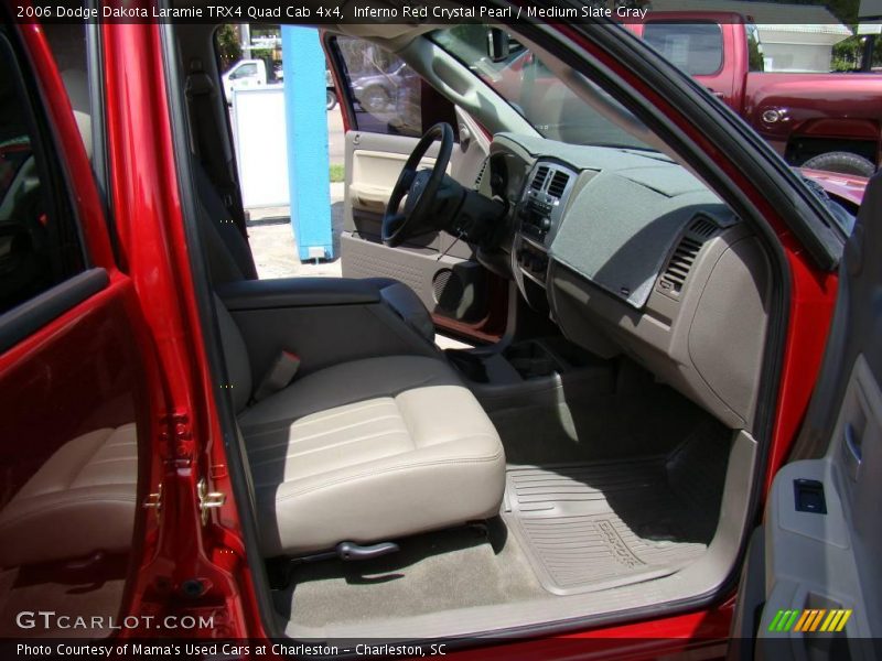 Inferno Red Crystal Pearl / Medium Slate Gray 2006 Dodge Dakota Laramie TRX4 Quad Cab 4x4