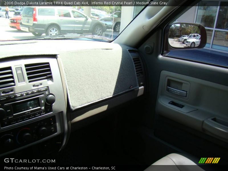 Inferno Red Crystal Pearl / Medium Slate Gray 2006 Dodge Dakota Laramie TRX4 Quad Cab 4x4
