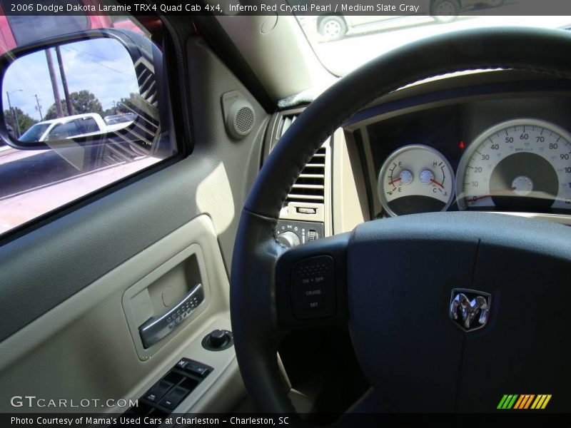 Inferno Red Crystal Pearl / Medium Slate Gray 2006 Dodge Dakota Laramie TRX4 Quad Cab 4x4