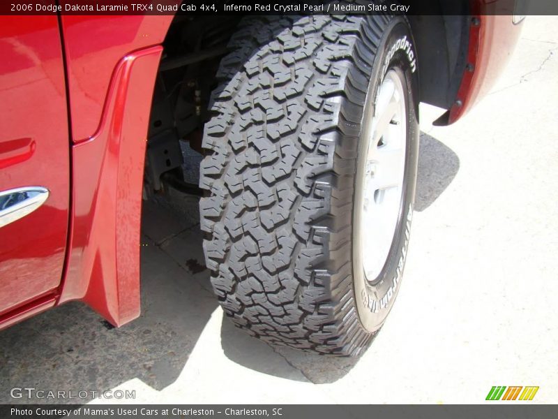 Inferno Red Crystal Pearl / Medium Slate Gray 2006 Dodge Dakota Laramie TRX4 Quad Cab 4x4
