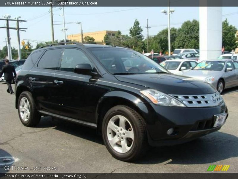 Super Black / Charcoal 2004 Nissan Murano SL AWD