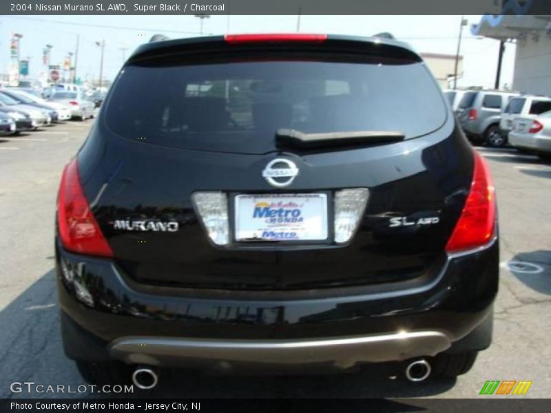 Super Black / Charcoal 2004 Nissan Murano SL AWD