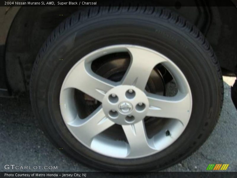 Super Black / Charcoal 2004 Nissan Murano SL AWD
