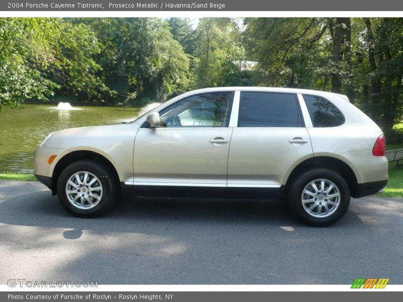 Prosecco Metallic / Havanna/Sand Beige 2004 Porsche Cayenne Tiptronic