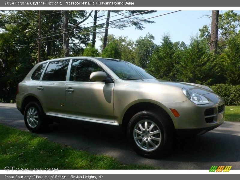 Prosecco Metallic / Havanna/Sand Beige 2004 Porsche Cayenne Tiptronic