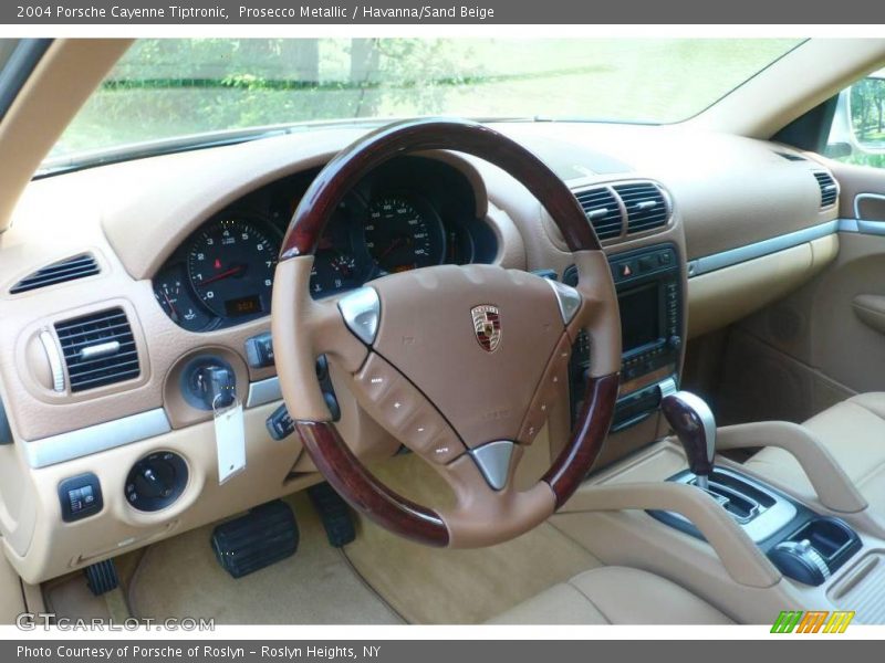 Prosecco Metallic / Havanna/Sand Beige 2004 Porsche Cayenne Tiptronic