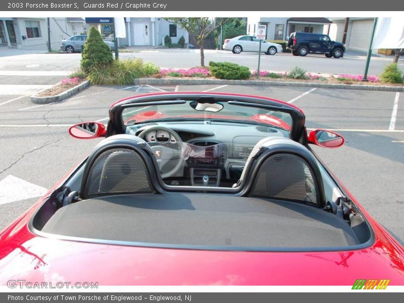 Guards Red / Graphite Grey 2003 Porsche Boxster S