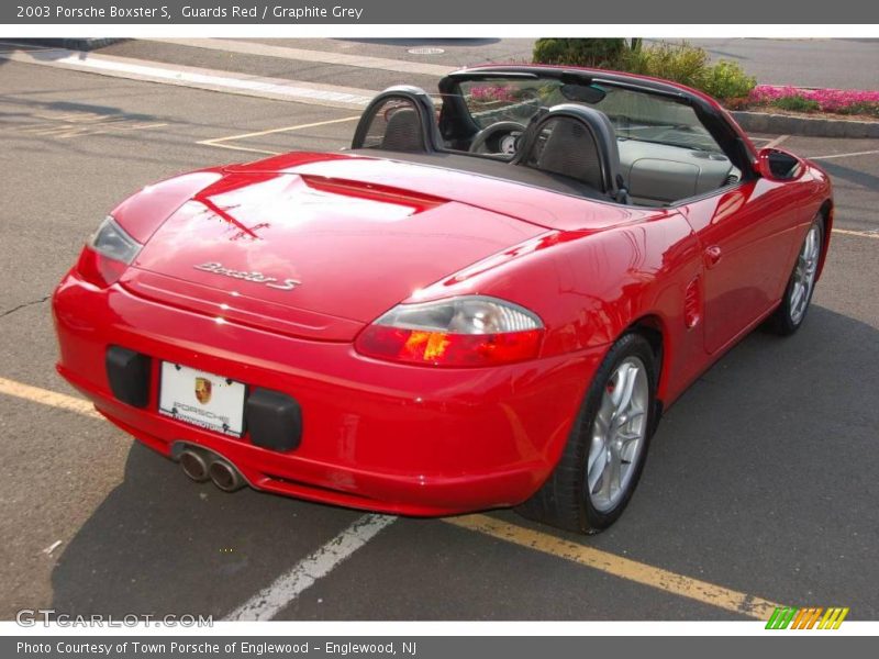 Guards Red / Graphite Grey 2003 Porsche Boxster S