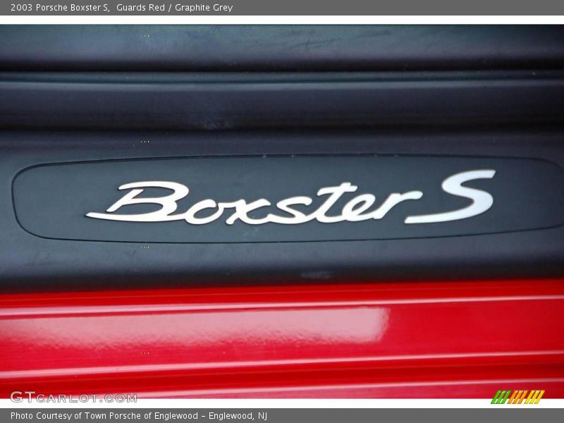 Guards Red / Graphite Grey 2003 Porsche Boxster S