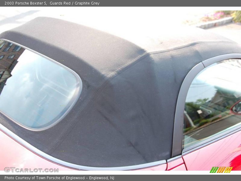 Guards Red / Graphite Grey 2003 Porsche Boxster S
