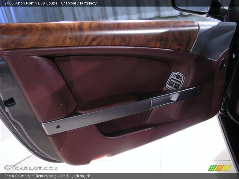 Charcoal / Burgundy 2005 Aston Martin DB9 Coupe