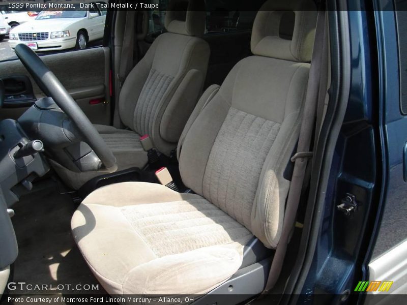 Dark Teal Metallic / Taupe 1999 Pontiac Montana