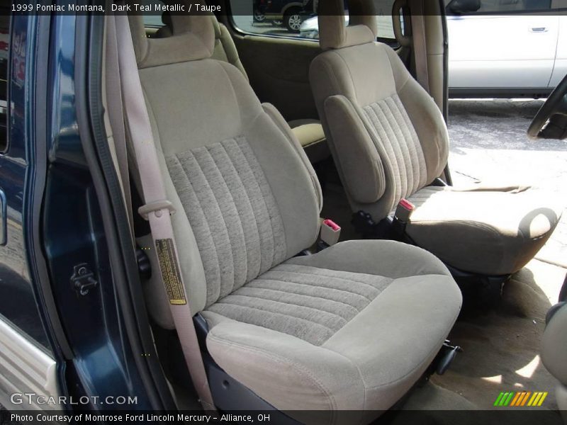 Dark Teal Metallic / Taupe 1999 Pontiac Montana