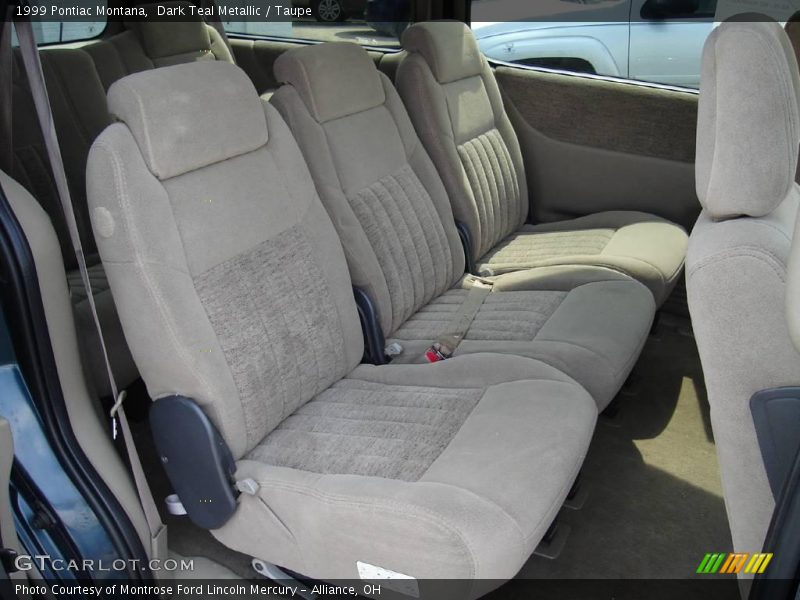 Dark Teal Metallic / Taupe 1999 Pontiac Montana