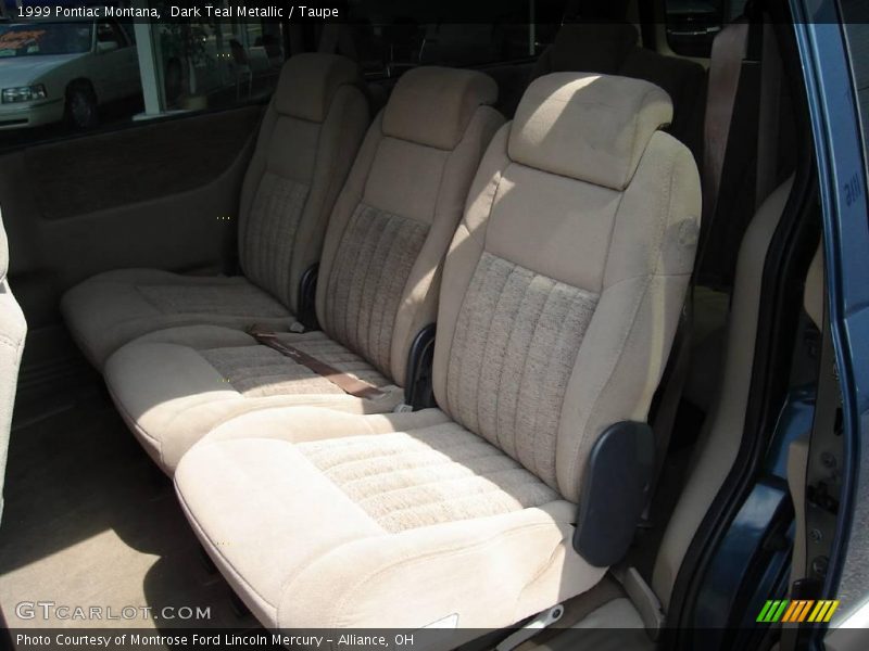 Dark Teal Metallic / Taupe 1999 Pontiac Montana