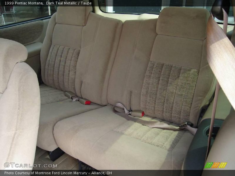 Dark Teal Metallic / Taupe 1999 Pontiac Montana