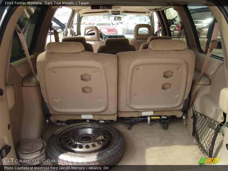 Dark Teal Metallic / Taupe 1999 Pontiac Montana
