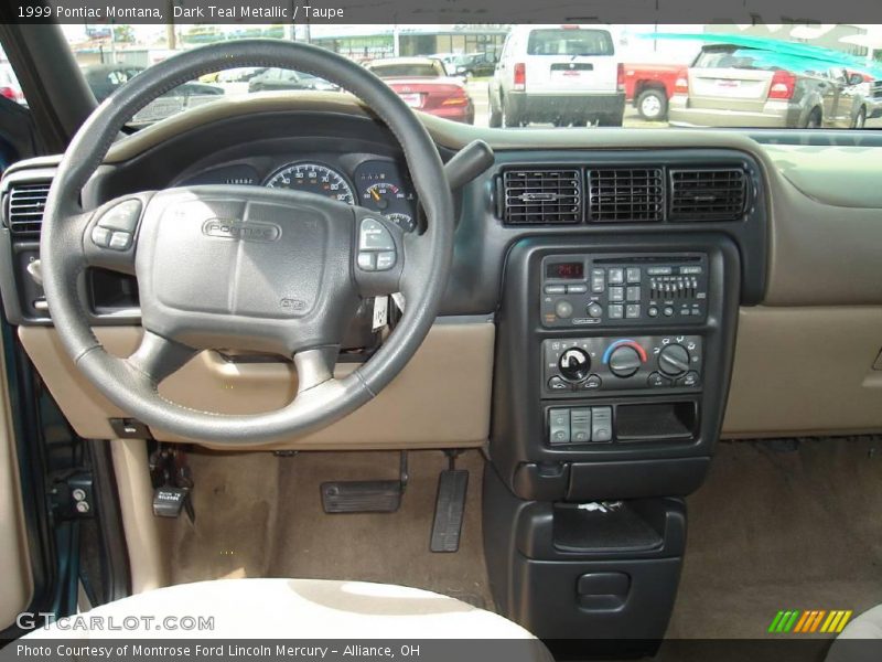 Dark Teal Metallic / Taupe 1999 Pontiac Montana