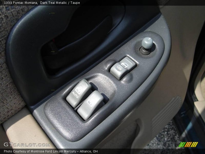 Dark Teal Metallic / Taupe 1999 Pontiac Montana