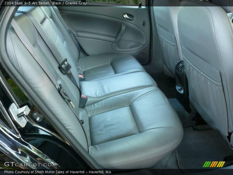 Black / Granite Gray 2004 Saab 9-5 Arc Sedan