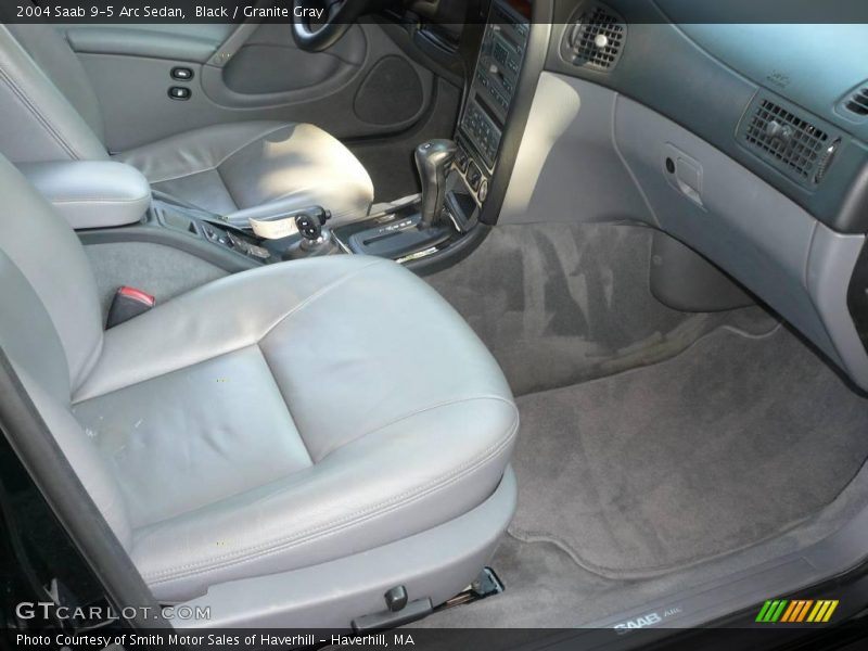 Black / Granite Gray 2004 Saab 9-5 Arc Sedan