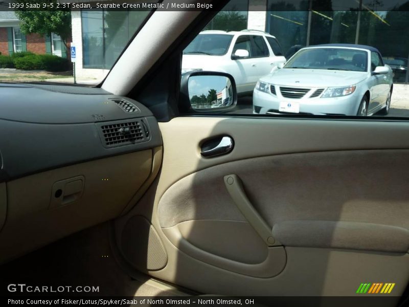 Scarabe Green Metallic / Medium Beige 1999 Saab 9-5 2.3T Sedan