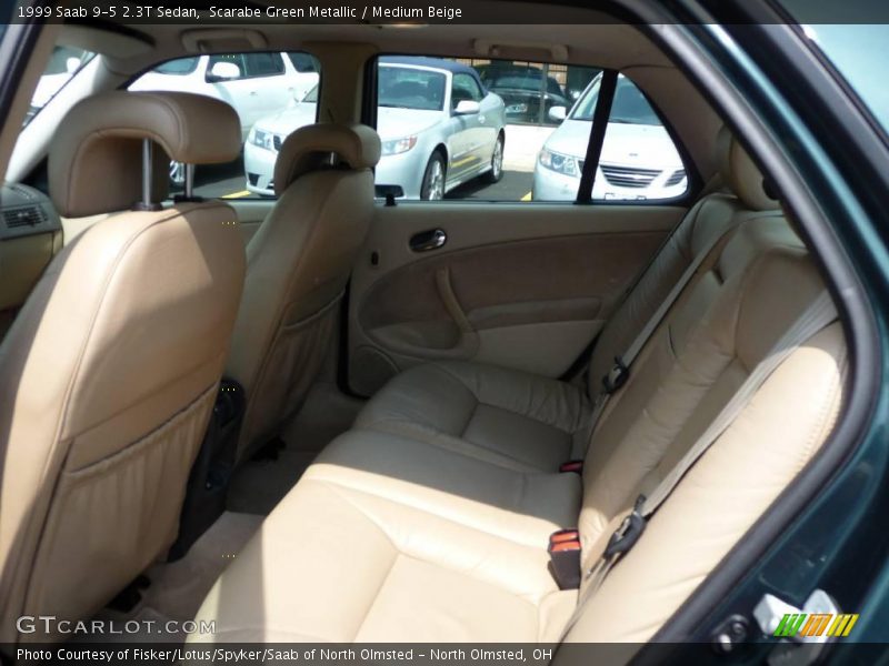 Scarabe Green Metallic / Medium Beige 1999 Saab 9-5 2.3T Sedan