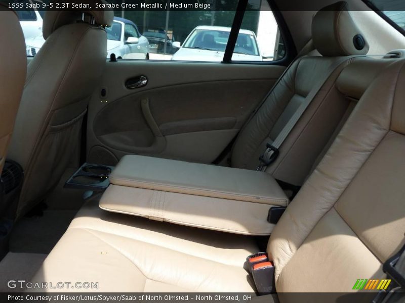 Scarabe Green Metallic / Medium Beige 1999 Saab 9-5 2.3T Sedan