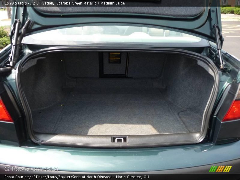 Scarabe Green Metallic / Medium Beige 1999 Saab 9-5 2.3T Sedan