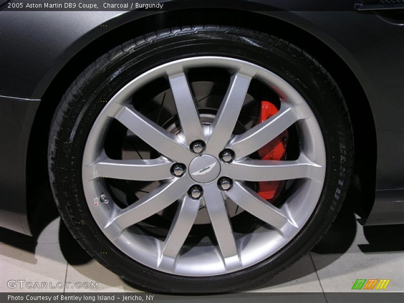 Charcoal / Burgundy 2005 Aston Martin DB9 Coupe